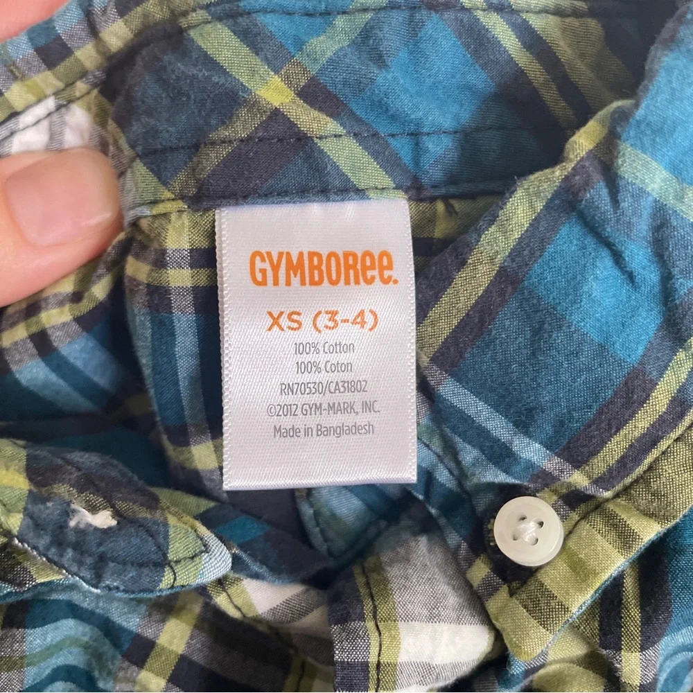Gymboree Plaid Shirt